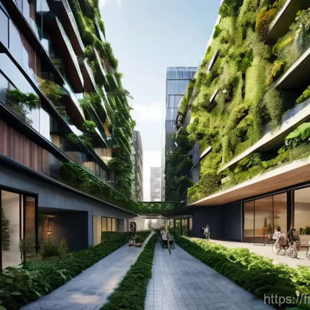 건축 설계와 지속 가능 건축 인증 사례 - **Prompt 1: A serene, sun-drenched living room within a modern, sustainably designed home. Large flo...