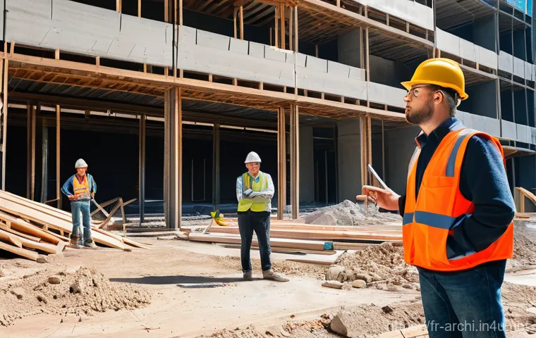 건축 프로젝트의 주요 실패 요인 분석 - Image Prompt 1: The Foundation of Frustration**