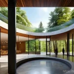 건축가가 읽어야 할 추천 도서 목록 - **Holistic & Historic Integration:**
    "A breathtaking architectural rendering of a modern cultura...