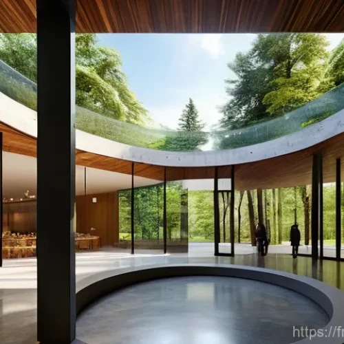 건축가가 읽어야 할 추천 도서 목록 - **Holistic & Historic Integration:**
    "A breathtaking architectural rendering of a modern cultura...