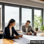 건축가의 전문성 평가 요소 - **Prompt 1: Understanding the Client's Vision and Collaborative Dialogue**
    "A professional, mid-...