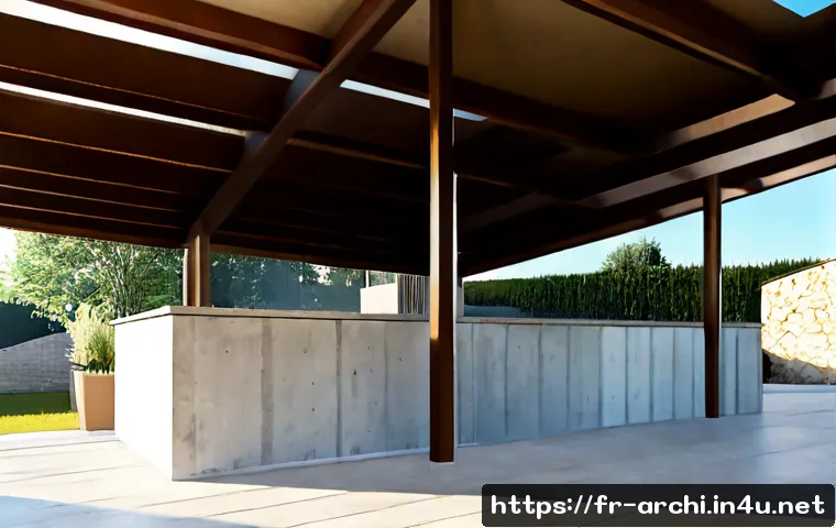 Home 30 건축 구조 이해하기 - Photorealistic cutaway view of a modern French suburban home, clearly revealing reinforced concrete ...