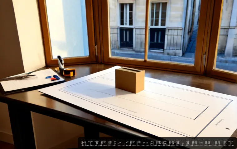건축 설계 실습 필수 팁 - Photorealistic architectural design studio in France, a young architect carefully building a precise...